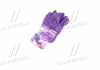 Перчатки трикотаж фиолетовые, полиэстер, вязаный манжет, нитрил, размер 7 DOLONI 4593 (фото 4)
