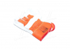 Перчатки комбинированные, спил + оранжевая ткань, крага манжет размер 10 DOLONI 4573 (фото 3)