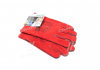 Перчатки пильные, красные, с подкладкой, манжет крага, 27 см размер 10 DOLONI 4575 (фото 1)