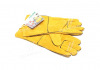Перчатки пильные, желтые, с подкладкой, манжет крага, 36 см размер 10 DOLONI 4507 (фото 1)