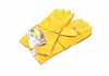 Перчатки пильные, желтые, с подкладкой, манжет крага, 36 см размер 10 DOLONI 4507 (фото 2)