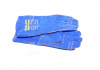 Перчатки пильные, синие, с подкладкой, манжет крага, 36 см размер 10 DOLONI 4508 (фото 1)