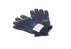 Перчатки FORA с ПВХ-рисунком черный / синий70 / 30 10 класс размер 10 DOLONI 15500 (фото 3)
