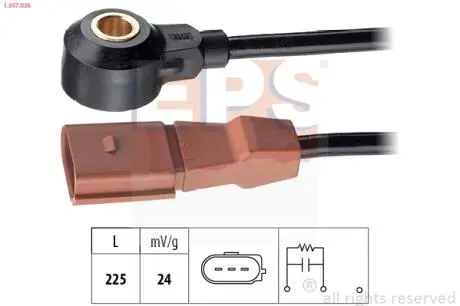 VW Датчик детонации Golf IV 1,6-1,8 SKODA Octavia Eps 1.957.036 (фото 1)
