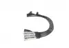 B355 Провода высокого напряжения (5шт.) VW 1,3-2,0: Passat, Golf 2/3/4 AUDI 80/100 BOSCH 0986356355 (фото 1)