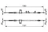 BOSCH  FORD Трос ручного тормоза задн. 1360/1195+1360/1195 мм B-MAX 12-, FIESTA VI 1987482453