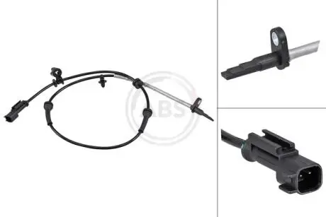Датчик ABS (передний) Tesla Model S адапт. круиз (940mm) A.B.S 30105