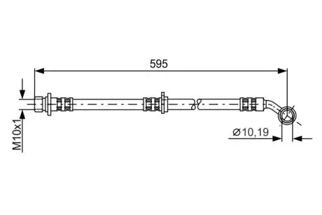 Шлангопровод BOSCH 1987481027