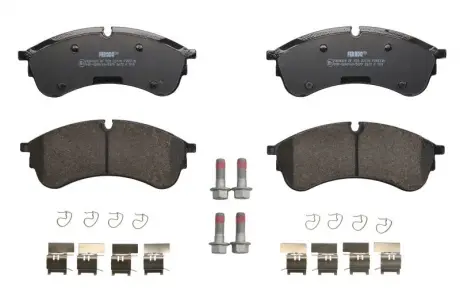 Колодки тормозные дисковые (комплект 4 шт.)) FERODO FVR5105