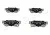 Колодки гальмівні дискові Hyundai Santa fe ii 2.7 (06-12),Hyundai Elantra 1.6 (05-11) Japko 51H04 (фото 1)