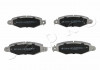 Колодки тормозные передние Renault Kangoo I 1.2- 1.9 dTi (97-)/Nissan Kubistar 1 Japko 50114 (фото 1)