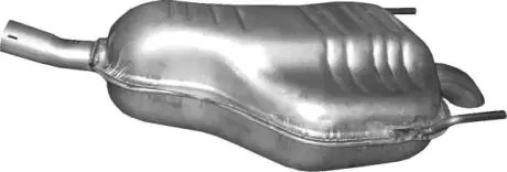 Глушитель алюм. сталь, задн. часть Opel Astra H 1.8i 16V 03/04- POLMOSTROW 17.307