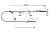 OPEL Трос ручного тормоза лев. AGILA 08-, SUZUKI SPLASH 08- BOSCH 1987482428 (фото 1)