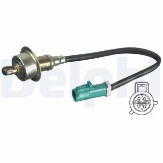 FORD Лямбда-зонд Fiesta VI,Fusion 1.25/1.6 04- Delphi ES11107-12B1