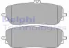 DELPHI DB Колодки торм передн. V167 LP3603