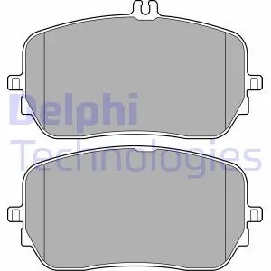 DB Колодки торм передн. V167 Delphi LP3603