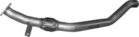 Глушник, алюміній. сталь, передн. частина Audi A4 1.8 (01.48) POLMOSTROW 0148
