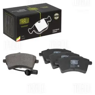 Колодка гальмівна Renault Kangoo II (07-) диск. передн. т/с Bosch (у компл. Trialli PF4389