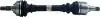 CIFAM CITROEN Полуось с ABS 48 зуб. L=584mm 24/25 зуб. BERLINGO 1.6 16V 00-08, XSARA PICASSO (N68) 1.6 16V 05-11 655-805