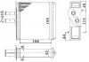 Радиатор отопления FIAT BARCHETTA (1995) 1.8 FTA6150