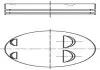 Поршень RENAULT CLIO, MEGANE, SCENIC II 1.4 10.99- (80mm/+0.5) MAHLE KNECHT 022 05 01 (фото 1)