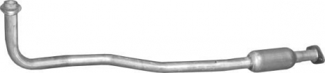 Глушитель, алюм. сталь, середн. часть Opel Vectra B 1.6 96-02 (17.631) Polmostro POLMOSTROW 17631