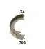 JAPANPARTS SUBARU К-т колодок стоянкового гальма Tribeca 3,0-3,6 05-. GF-702AF