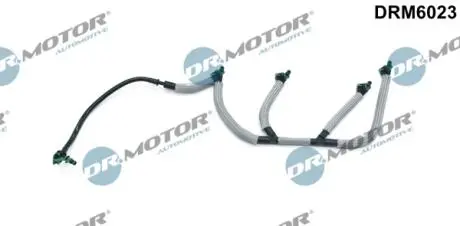Фото 1 - шланг топливный DR MOTOR DRM6023 Шланг топливный DR MOTOR DRM6023 (фото 1)