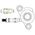 Підшипник вижимний Geely Emgrand X7 (13-) 2.0i / Chery Tiggo 4 (17-) 1.5i (гідра Trialli CT3002 (фото 3)