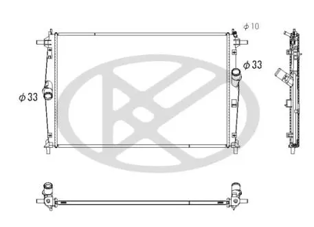 Радіатор KOYORAD PL063748