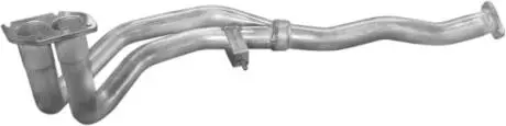 Глушник, алюміній. сталь, передн. частина Opel Astra 1.8 07-91-95/1.8 92-95/ (17.423 POLMOSTROW 17423