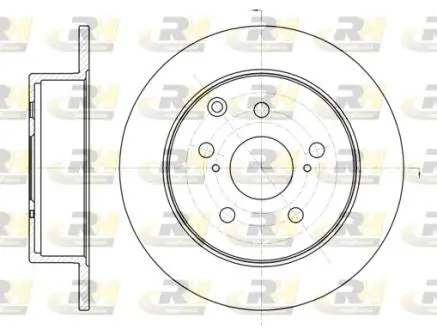 Гальмівний диск ROADHOUSE 61324.00