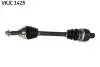 SKF OPEL піввісь прав. L=616mm L2=656mm 30/34 зуб. VECTRA C (Z02) 1.9 CDTI (F69) 05-08, VECTRA C (Z02) 1.9 CDTI 04-08 VKJC 1425