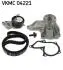 SKF К-т грм (рем.+ ролик + помпа) Ford Focus -04, Fiesta -02, Fusion -04 VKMC 04221