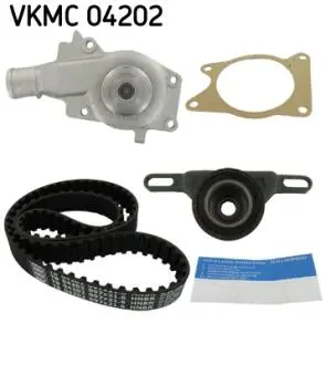 К-кт. грм (рем.+ролик+помпа) FORD Escort, Fiesta, Orion 1,4/1,6 SKF VKMC 04202