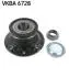 SKF PEUGEOT маточина колеса 308 I, DS  DS 4 / DS 4 CROSSBACK 15- VKBA 6728