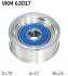 SKF HONDA ролик з натяж.  CIVIC VIII Hatchback 2.2 CTDi VKM 63017