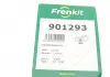 Планка супорта (переднього) прижимна (к-кт) Toyota Corolla 00-08 (Lucas) FRENKIT 901293 (фото 4)