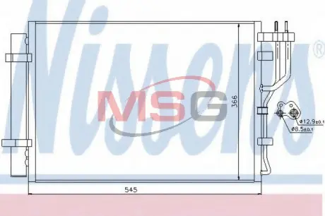 Конденсатор NISSENS 940251