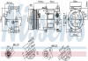 Компрессор FORD TRANSIT/TOURNEO CONNECT (CHC) (13-) 1.6 EcoBoost NISSENS 890418 (фото 11)