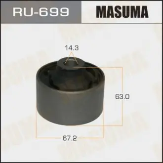 Сайлентблок переднього нижнього важеля передній Honda Civic (12-) (RU-699) Masuma RU699