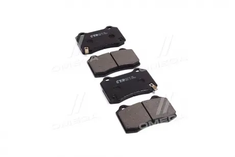 Колодки гальм JEEP GRAND CHEROKEE IV 10- HYUNDAI GENESIS Coupe 08- TESLA S 12-15 задн. CTR GK0504