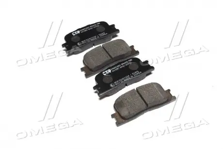 Колодки гальм TOYOTA CAMRY (V20), CAMRY (V30) задн. CTR GK1057 (фото 1)