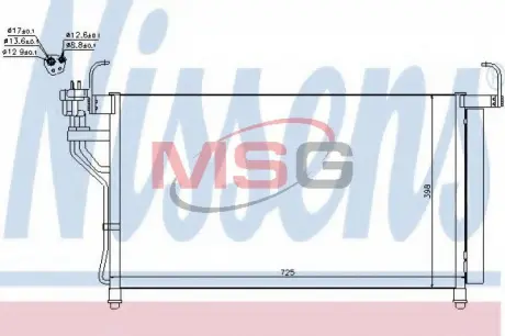 Конденсатор NISSENS 940350