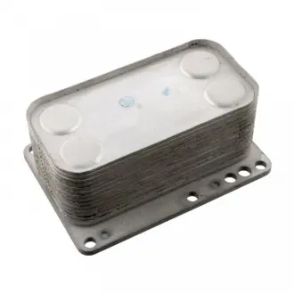 RENAULT масляний радіатор Espace IV,Koleos,Grand Scenic III,Laguna II,III,Latitude,Megane II,III,Trafic II,Opel Vivaro,Nissan Qashqai,X-Trail 2.0dCi FEBI 107666
