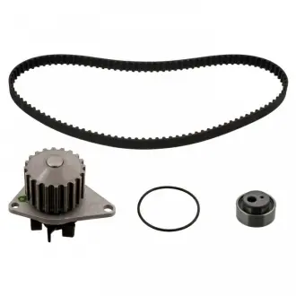 CITROEN К-кт грм (помпа + ролик + ремінь) BERLINGO 1.4i 96-11, PEUGEOT 106 I (1A, 1C) 1.3 93-96, 206 SW 1.4 02-07 FEBI 45112