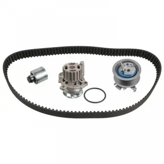 К-т грм (рем.+2шт.ролика+помпа) 1,9TDI: AUDI A3/4/6 VW 1,4 T5 SEAT SKODA FORD Galaxy FEBI 45133