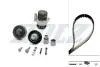 VW К-т ГРМ (помпа + ремень + 4 ролика) POLO 1.9 SDI 01-09, SKODA FABIA I Combi 1.9 SDI 00-07, SEAT IBIZA III 1.9 SDI 02-05 DOLZ KD104 (фото 1)
