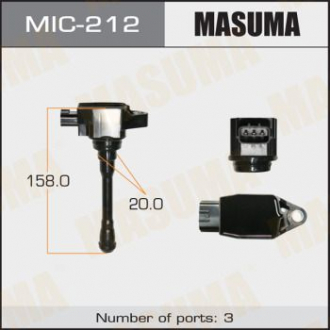 Катушка зажигания Masuma MIC212 (фото 1)