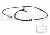 Датчик ABS задн Лів CITROEN BERLINGO, BERLINGO/MINIVAN, XSARA PICASSO PEUGEOT PARTNER, PARTNER ORIGIN, PARTNER ORIGIN/MINIVAN, PARTNER/MINIVAN 1.1-Electric 06.96-12.15 Delphi SS20761 (фото 1)